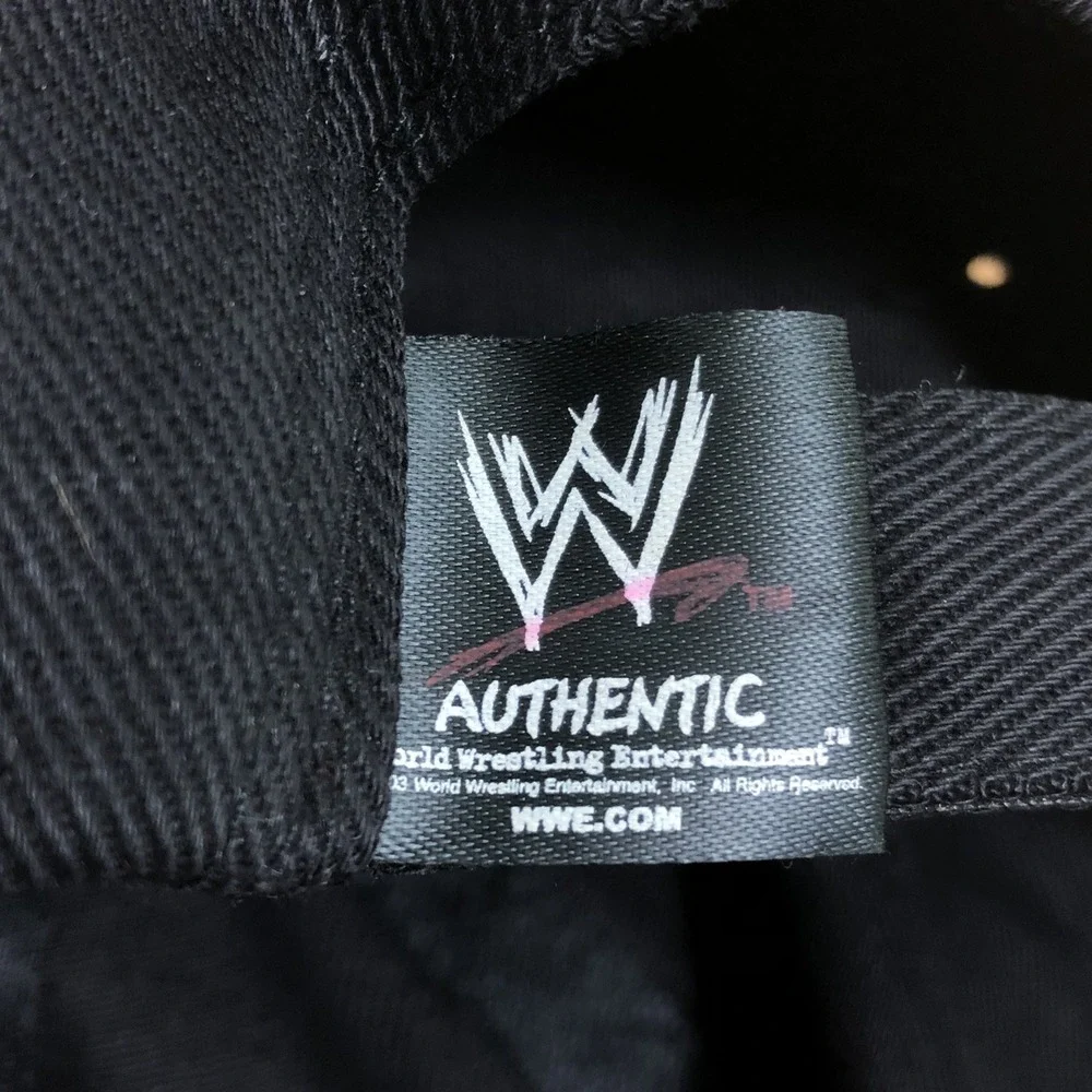 Vintage WWE Road To Wrestle Mania 20 XX Tour Hat 2004 Hat Black Rare Retro
